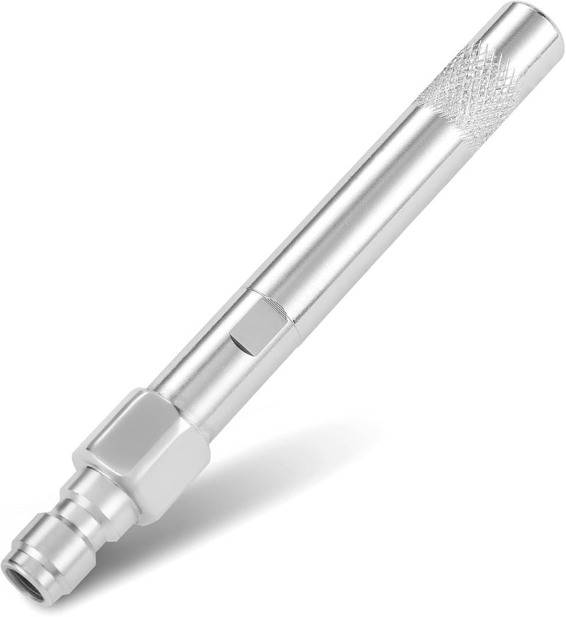 SYFLHYP 1 Pack Pressure Washer Long Range Chemical Soap Nozzle, Premium Ladder Saver Shooter Tip for 1700-6000 PSI, 3-7GPM Pressure Washer, with 1/4 inches Quick Connect - Image 1